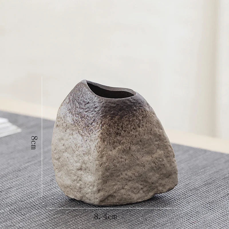 vase céramique gris moderne minimaliste nouveau classique post moderne haute température