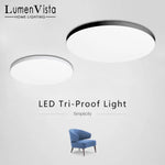lampe led moderne blanc 23cm 30cm 37cm opacité minimaliste éclairage quotidien