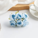 fleurs artificielles soie roses blanches couronne mariage romantique décoration intérieure anniversaire baby shower