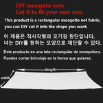 filet anti moustiques transparent blanc vert noir maille fine camping extérieur maison pic nic