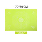tapis pâtisserie silicone violet vert bleu rose cercles utilitaire pratique facile nettoyage réutilisable