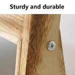 tableau noir moderne étagère bois support vis facile vert brun blanc minimaliste decoration