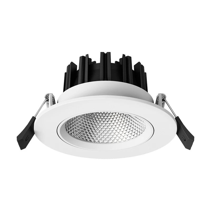 spots led blanc grille métallique modernes encastrables 5w 7w 4000k