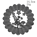 décorations murales métal fée papillon hibou croix arbre vie ornements extérieurs artisanal geometrique