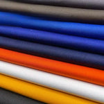 tissu polycoton bleu marine rayures diagonales antidérapant moderne 150cm large