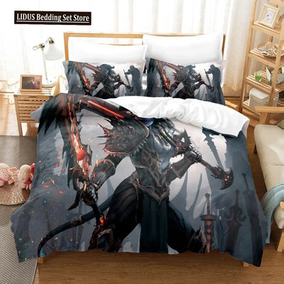 Parure de lit World of Warcraft 120x150 housse couette et taies