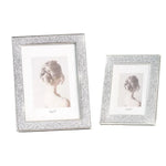 Galerie photo murale avec cadres métal cristal minimalistes