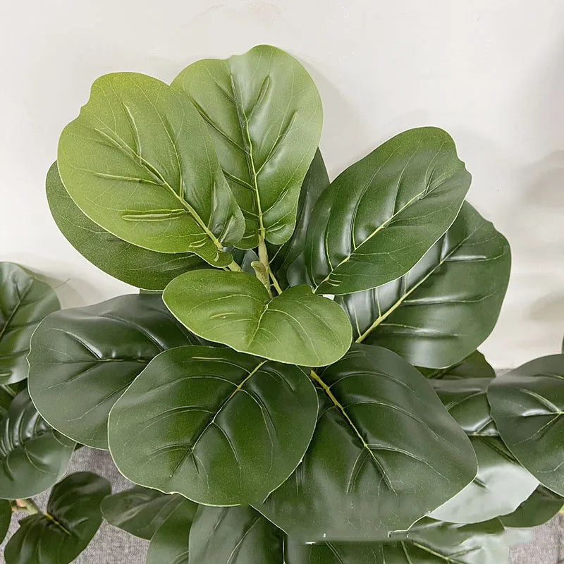 plantes artificielles feuilles vertes modernes decoration maison extérieur 59 pouces six pieces