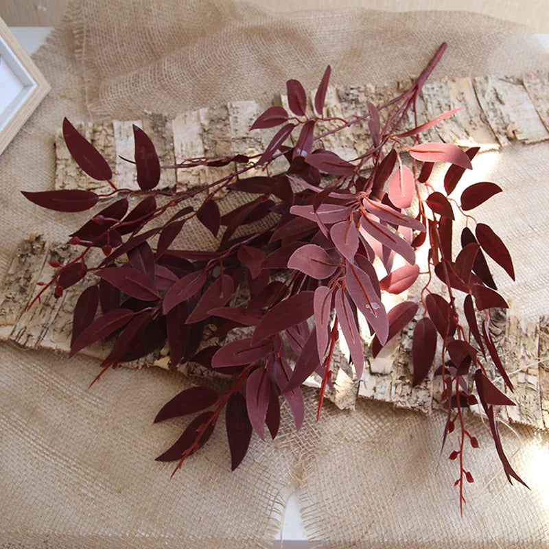 décoration naturelle feuilles artificielles branches colorées intérieur extérieur festives mariage événements