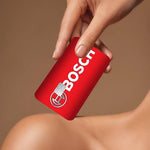 étui carte bancaire adhésif waterproof moderne logo bosch blanc fond noir points cartes crédit