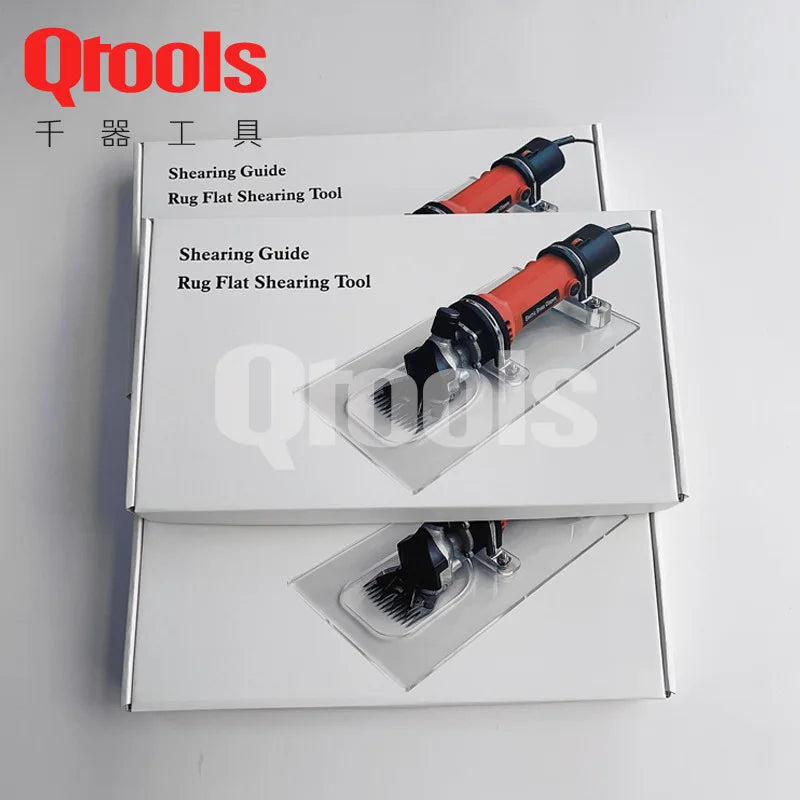 scie électrique tapis coupe guide orange noir clips pragmatiqueoutil brodeur