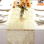table chevet dorée feuilles semi transparente printemps été automne hiver festive élégante decoration maison