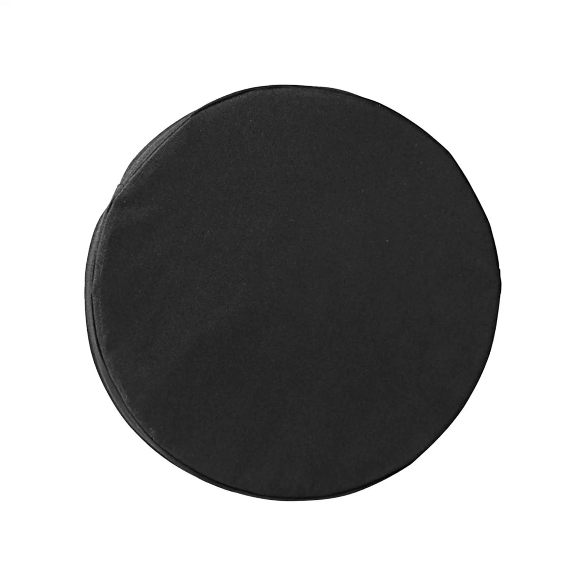 coussin rond noir mousse mémoire forme moderne antidérapant ceinture noire confortable pliable camping siège