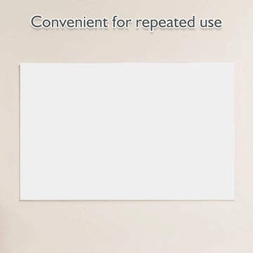 toile blanche adhésive murale grande taille effaçable écriture sec minimaliste chambre