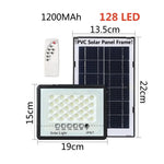 lampes solaires led autonomes ip67 moderne noir blanc carreaux clips télécommande