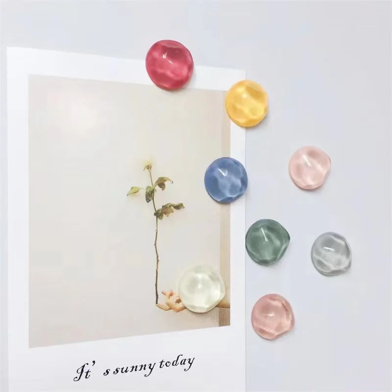 brillantes rose blanches vertes bleues jaunes grisées modernes minimalistes translucentes adhésives pack10pc