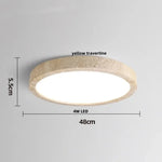 plafonnier led moderne minimaliste beige gris fixé surface tactile