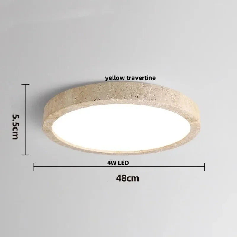plafonnier led moderne minimaliste beige gris fixé surface tactile