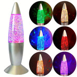 lampe led change couleur usb chambre projection paillettes argentées moderne gaming
