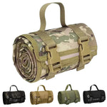 tapis pliable camouflage noir vert olive sable utilitaire militaire imperméableOutdoorTrainingAntidérapantPortableFoldingCamping