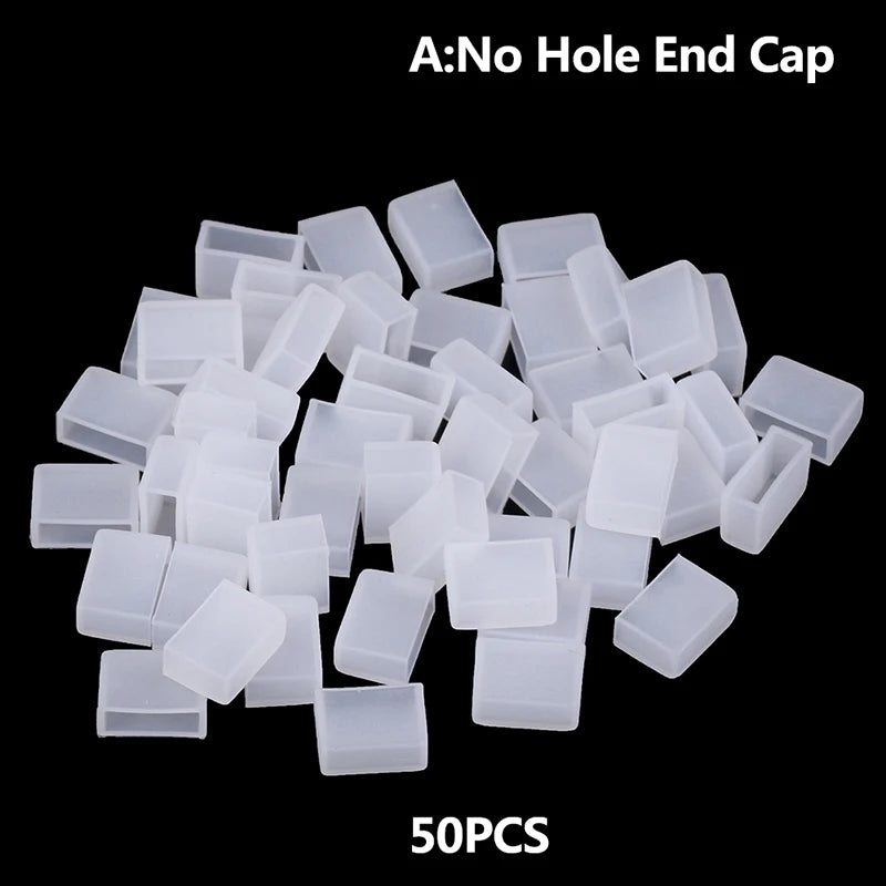 protection moderne blanc translucide silicone étanche 50 pièces cache objet