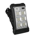 lampe clip solaire détecteur intelligent urgence extérieure nuit blanc moderne abs ip65 led