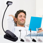 lampe lecture portable pince noire led rechargeable chambre minimaliste