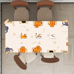 nappe imperméable chats poissons fleurs moderne extérieur printemps été automne hiver machine
