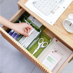 boîtes rangement transparentes plastique réutilisables modernes minimalistes très transparentes articles divers