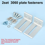 supports d'angle argenté équerres d'angle industriels plats opaques aluminium bricolage travail bois fixations