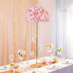 décoration intérieure bouquet artificiel blanc rose élégant mariage événement maison