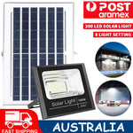 projecteur solaire led ip67 protection abs moderne extérieur sécurité jardin autonomie télécommande
