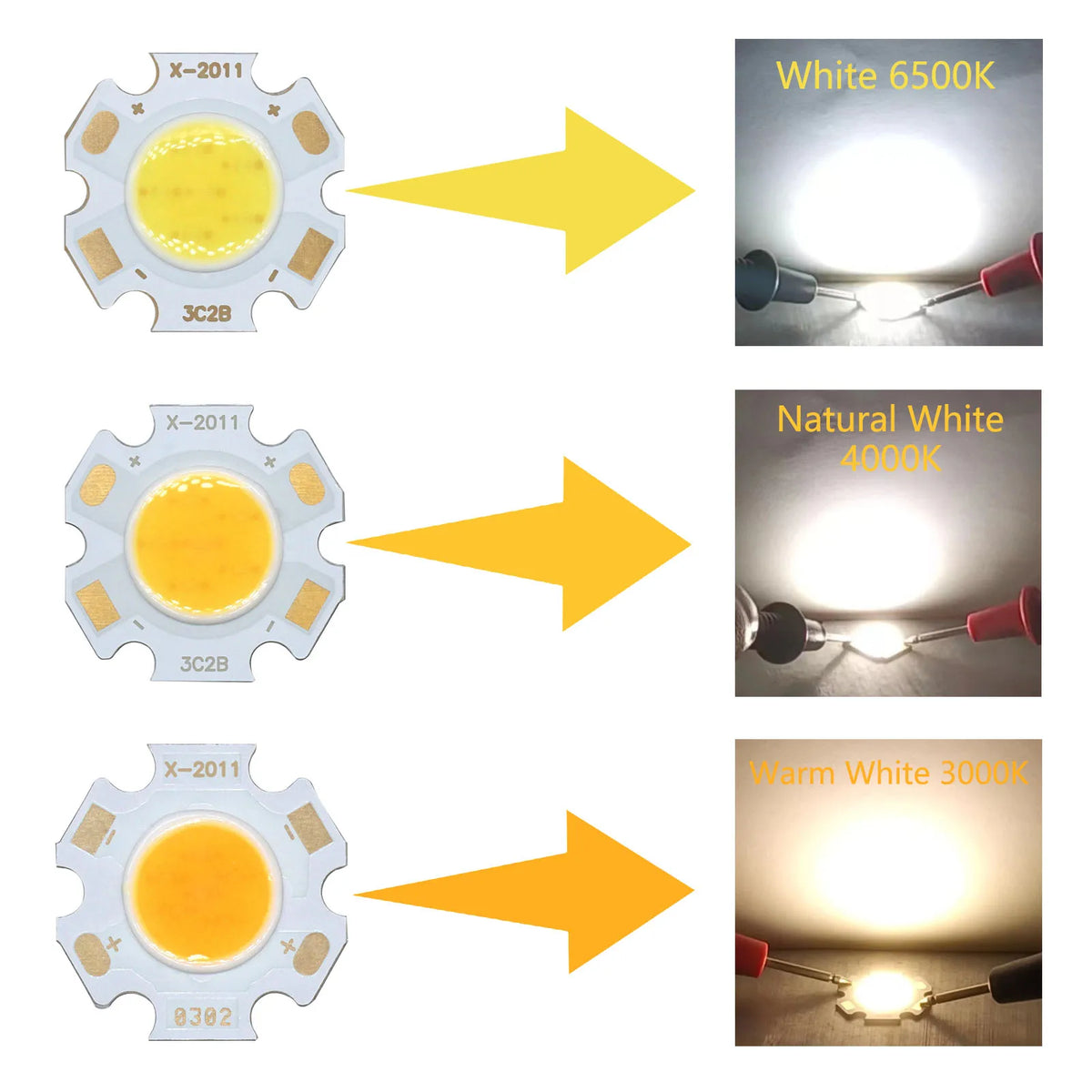 source led 10w 3w 5w 7w blanc 3000k 4000k 6500k moderne downlight accessoire