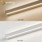 lampe murale led moderne minimaliste blanche fixée mur 100cm 120cm 150cm