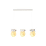 lumière suspendue animaux blanc gris rose bébé moderne minimaliste