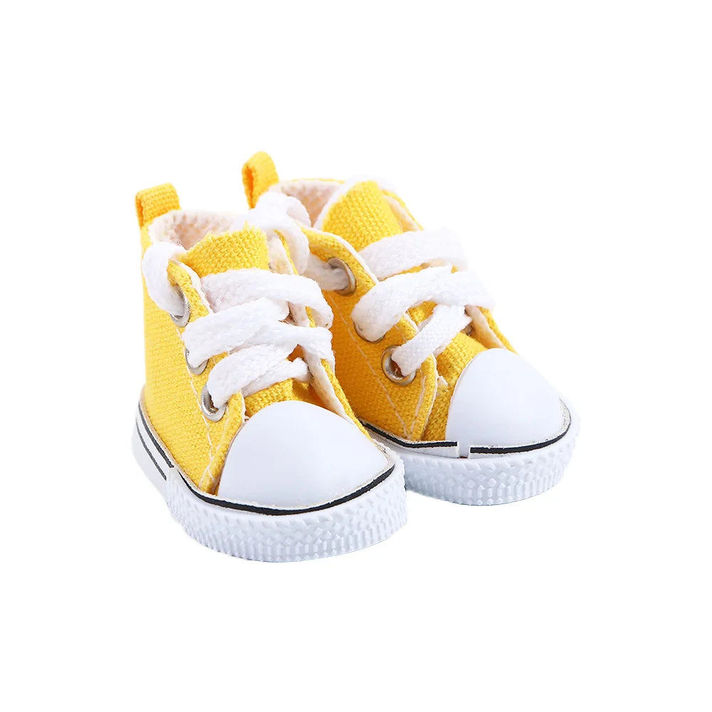 chaussures bébé violet noir blanc rouge bleu jaune toile coton classique lacets 5cm