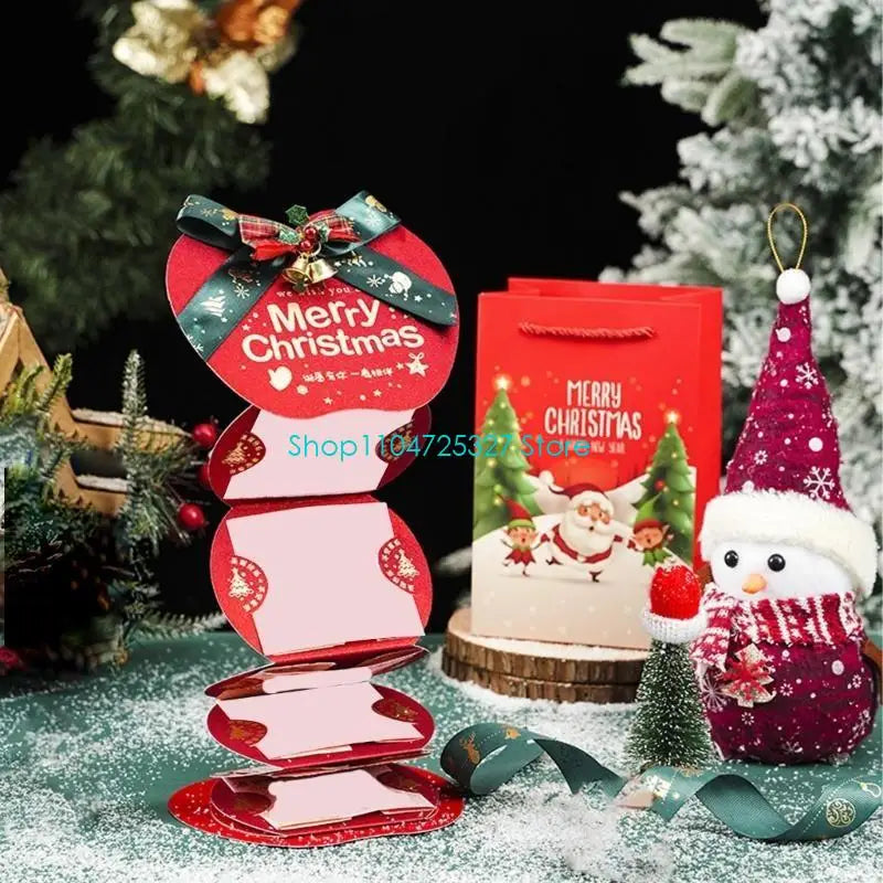 Enveloppe Noël saphir profond motif étoiles