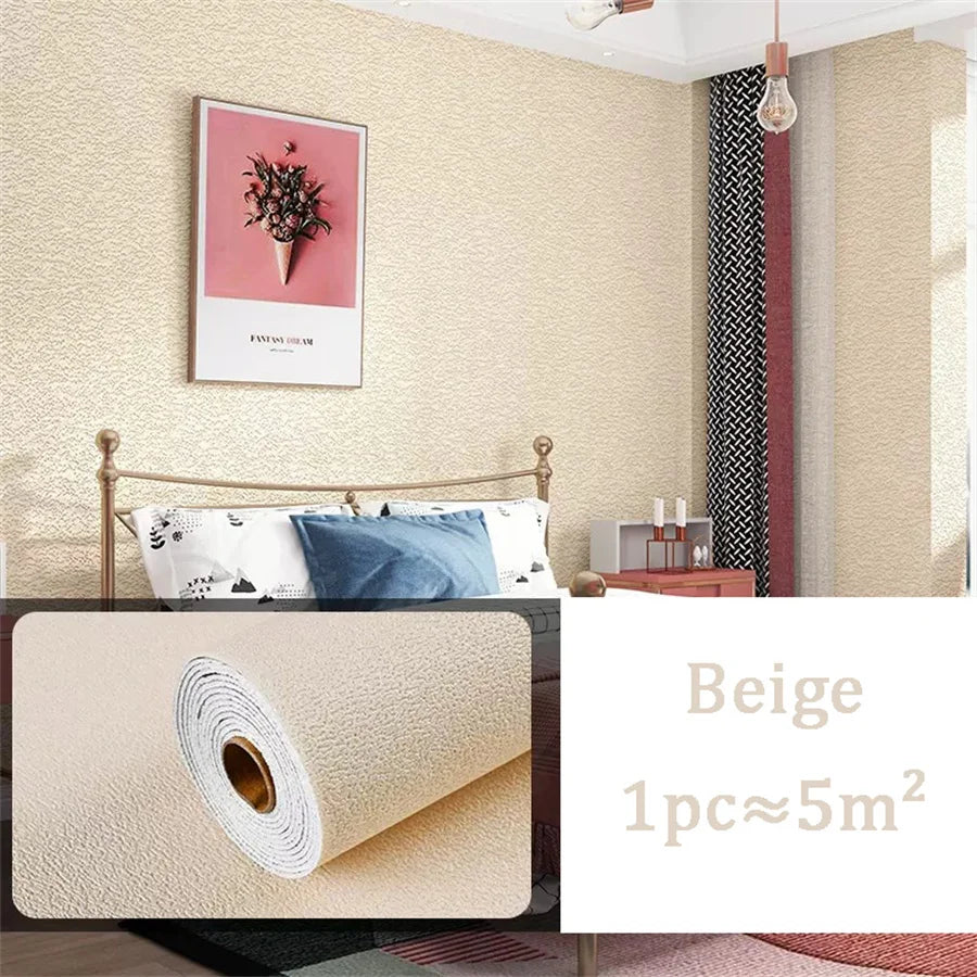 papier peint auto adhésif moderne rose beige gris clair texture grise imperméable anti moisissures