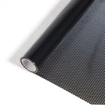 film translucide moderne adhésif perforations cercles blanc noir isolation thermique