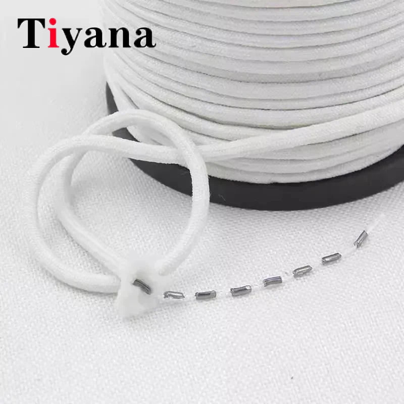 corde blanche moderne adhésive 10m 5m textile opacité matériaux bricolage artisanal decoration