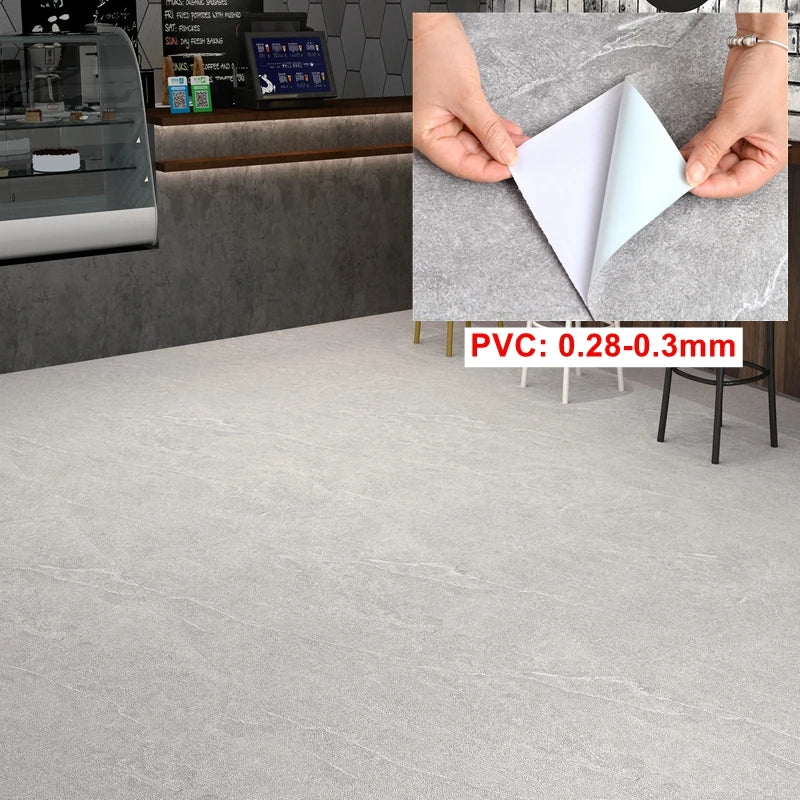 papier peint adhésif texture bois moderne gris clair beige géométrique résistant l'eau scellé sol