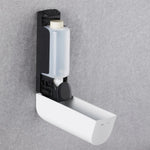 distributeur savon mural noir blanc doré moderne minimaliste fixe mur