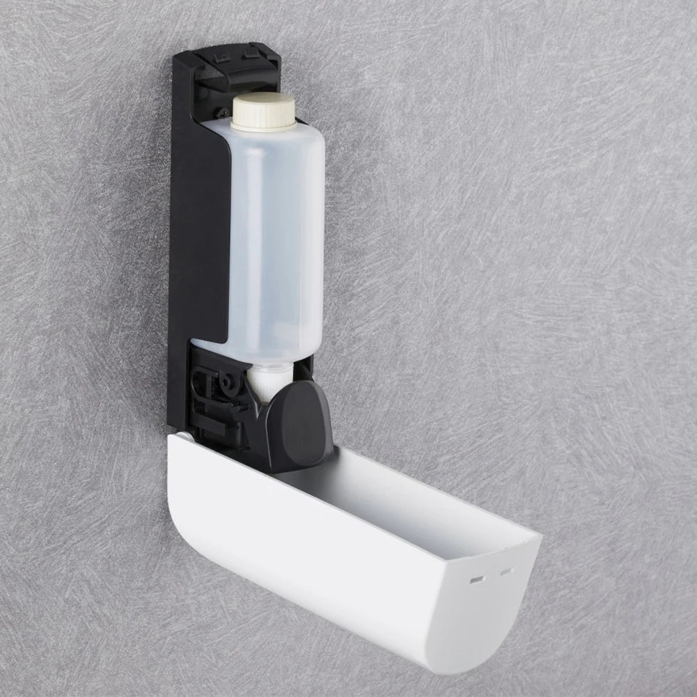 distributeur savon mural noir blanc doré moderne minimaliste fixe mur