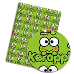 serviette enfant coton motif grenouille cartoon bleu vert jaune rose bain décoration