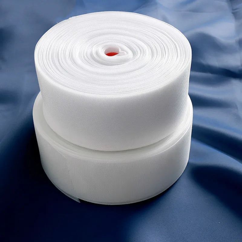 rubans transparents polyester opaques blancs simples rideaux 10cm 5m 10m 20m 30m 50m