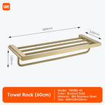 accessoires salle bain moderne porte serviettes doré porte savon porte gobelet porte lotion fixations