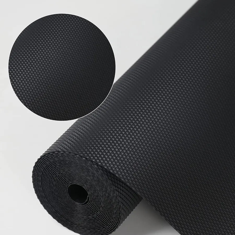 tapis table eva noir texture micro perforée moderne 100x45cm 200x45cm 300x45cm 500x45cm 50x45cm