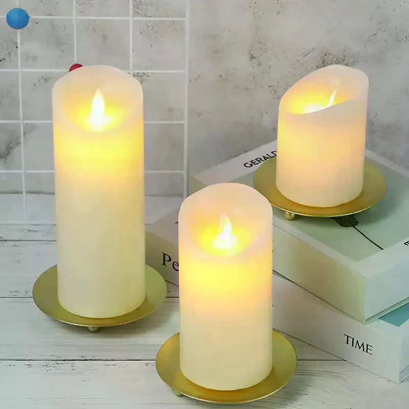 support bougie noir moderne décoration maison bougies cire spa mariage anniversaire fêtes