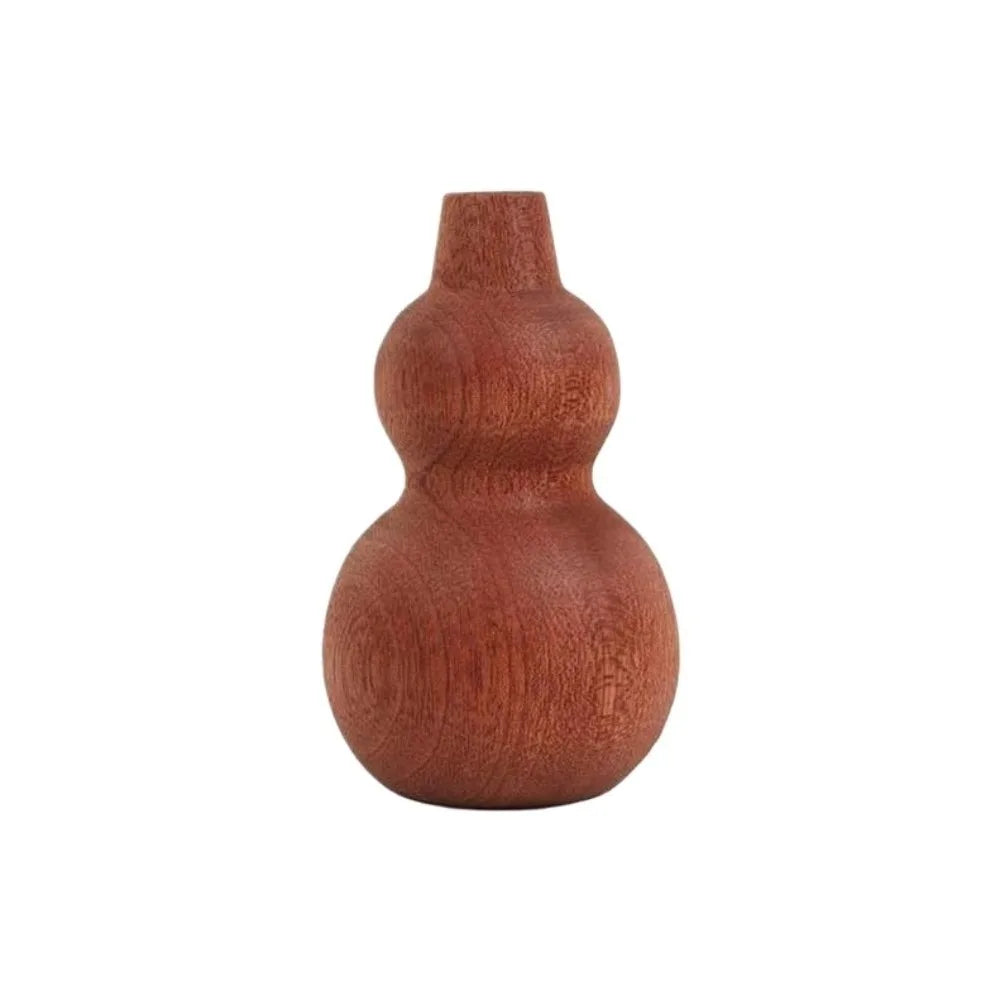 vase bois marron minimaliste décoration table maison marguerites coton rustic japonais