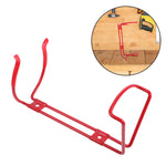 support mural industriel extincteur incendie fixations murale outils manuels stockage derrière porte fer rouge
